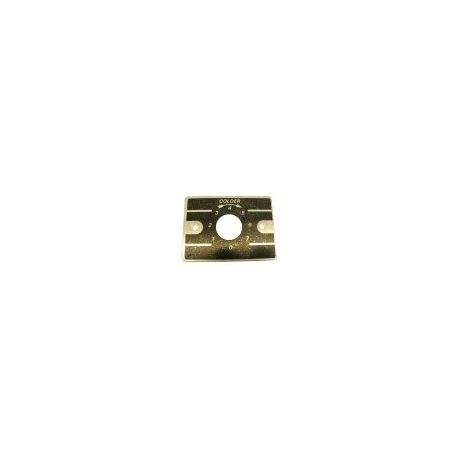 Embellecedor Metal Mando Termostato