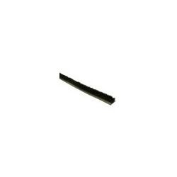 Burlete Con Escobilla Aislante 7x5mm 1500mm