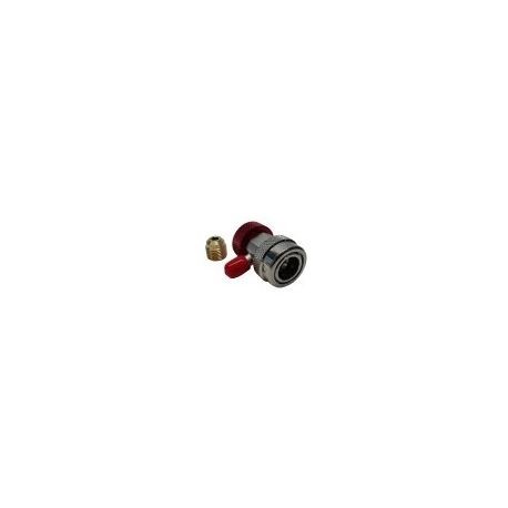 Valvula Conexion Rapida TST-1530 Roja (A)
