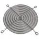 Rejilla Ventilador Axial 120x120mm Plateada