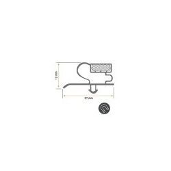 Burlete 588x468mm Pvc Gris