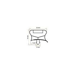 Burlete 827x716mm Pvc Gris