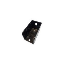 Soporte Bisagra Negra Zinc