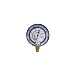Manómetro Ø80mm R407C/R410A/R134a/R22 1/8"NPT X
