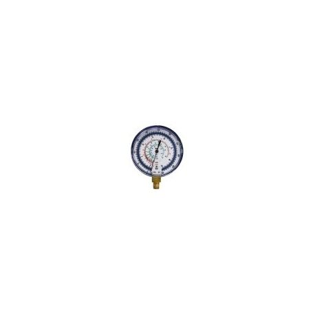 Manómetro Ø80mm R407C/R410A/R134a/R22 1/8"NPT X