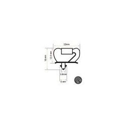 Burlete 1930x770mm Pvc Gris