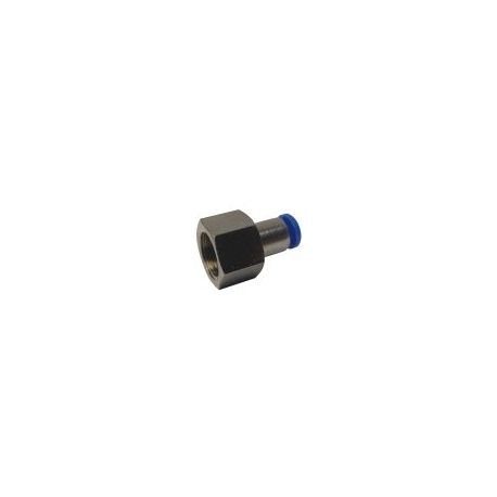Racor Conexión Rápida Ø4mm 1/4" Hembra