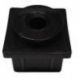 Soporte Inferior Pvc 22mm Ø7mm