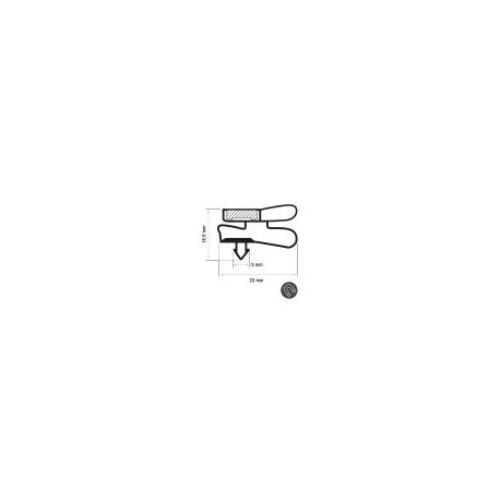 Burlete 1720x750mm Pvc Blanco MONDIAL