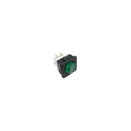 Interruptor Bipolar Verde 230V 16A