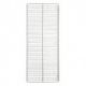Rejilla Plastificada 1005x390x27mm Blanco