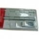Bisagra Vaivén Aluminio 180mm Plata