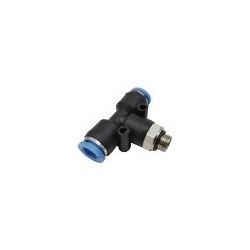 Racor T Conexión Rápida Ø8mm 1/8" M
