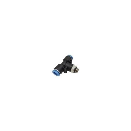 Racor T Conexión Rápida Ø8mm 1/8" M