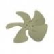 Aspas Ventilador Ø172mm 31º Impelente