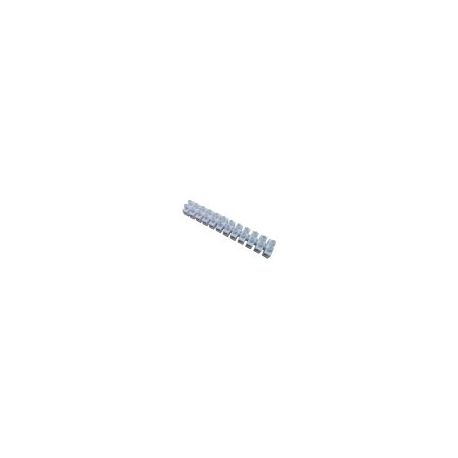 Regleta 10mm 12 Polos Plastico