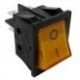 Pulsador Ambar 30x22mm 230V Bipolar