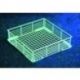 Cesto Vasos 400x400x110mm Alambre