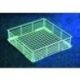 Cesto Vasos 450x450x110mm Alambre