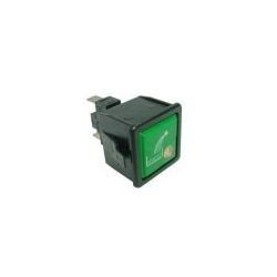 Interruptor Verde 28x28mm 230V