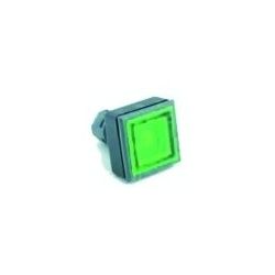 Piloto Verde 27X27mm 230V Marcha