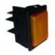 Piloto Ambar 30x22mm 230V