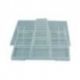 Cesto Platos 370x370x120mm Alambre