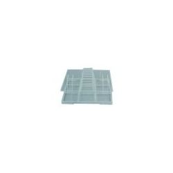 Cesto Platos 370x370x120mm Alambre
