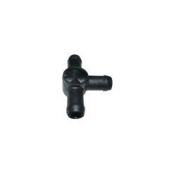 Racor Cruz 3 Vias Ø12mm Plástico