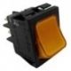 Pulsador Ambar 30x22mm 24V