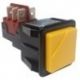 Interruptor Bipolar Amarillo 29x29mm