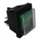 Interruptor Verde Funda 30x22mm 16A 230V