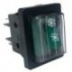 Interruptor Verde 30x22mm 230V Con Piloto
