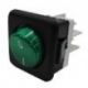 Interruptor Verde 25x25mm 230V Bipolar JEMI