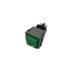 Interruptor Verde 28x28mm Bipolar Alfa 1000