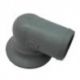 Racor Codo Desagüe 3/4" Salida Ø25mm