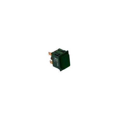 Interruptor Luminoso 230V Negro Modelo 54