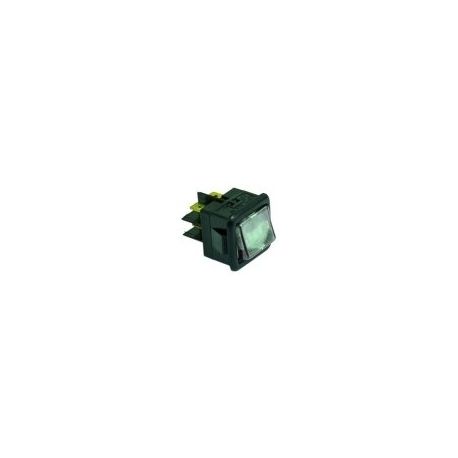 Pulsador Cristal 25x25mm 230V 11f/fd/r/rd