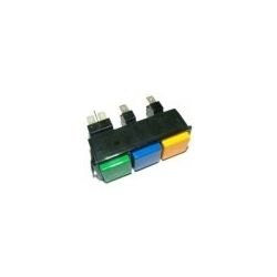 Botonera 3 Interruptores 230V MB/MGL