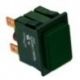 Pulsador 230V Negro Opaco 42/51/54