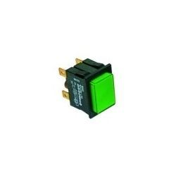 Pulsador Verde 30x22mm 230V 42/51/54