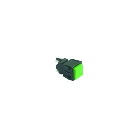 Interruptor Verde 28x28mm 230V Bipolar MACH