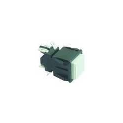 Interruptor Blanco 28x28mm 230V Bipolar