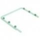 Brazo Lavado Fijo Superior Silver 40