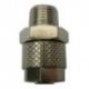 Racor Tubular Recto Tubo Ø6mm Ø8mm 1/8" Ni