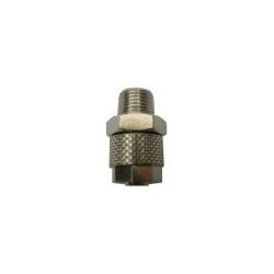 Racor Tubular Recto Tubo Ø6mm Ø8mm 1/8" Ni