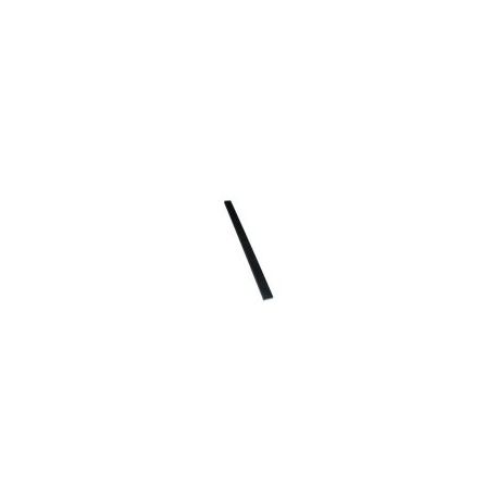 Guía Puerta 620x37x13mm Negra