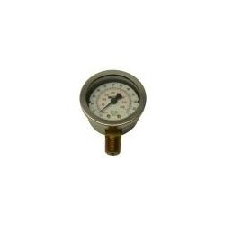 Manometro Ø52mm 0-60 Psi 1/4" W Nsf
