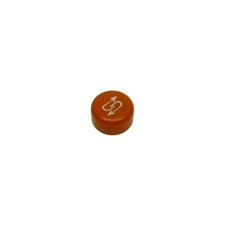 Botón Pulsador Regeneracion Naranja Ø23mm