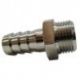 Racor Portagoma Ø12mm 3/8 Macho